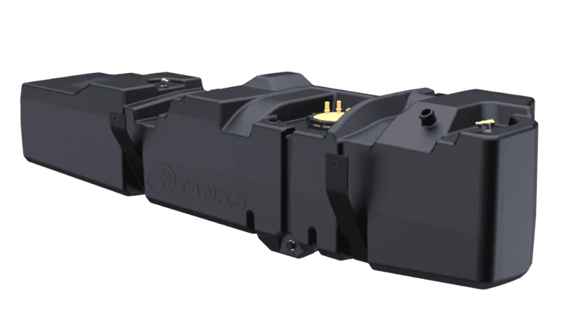 S&B 60 GALLON HIGH-CAPACITY FUEL TANK FOR 1999-2007 FORD F250, F350 POWERSTROKE 7.3L, 6.0L CREW CAB SHORT BED