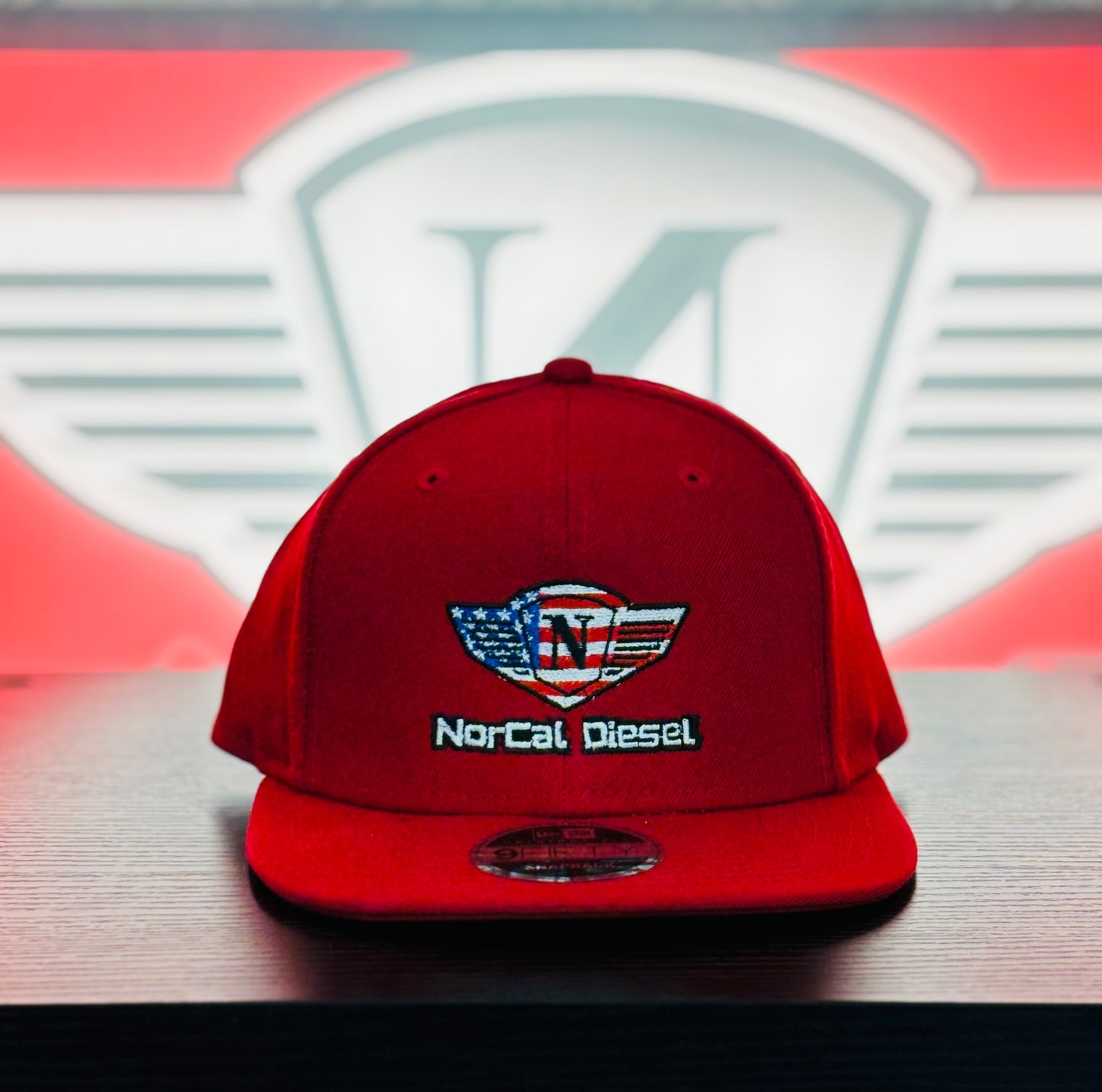 NORCAL DIESEL RED SNAPBACK