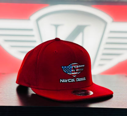 NORCAL DIESEL RED SNAPBACK