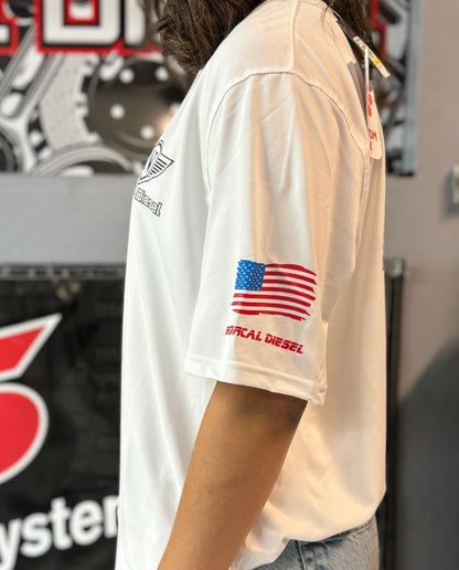 NORCAL DIESEL PERFORMANCE SHIRT W/FLAG