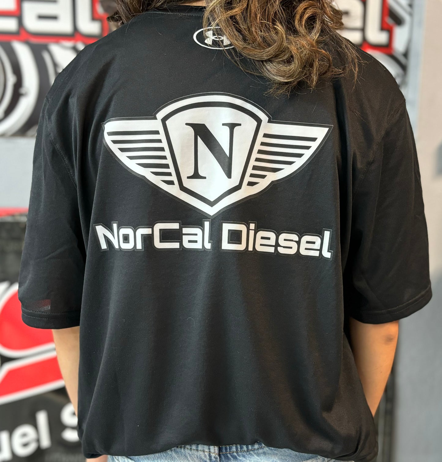 NORCAL DIESEL PERFORMANCE SHIRT W/FLAG