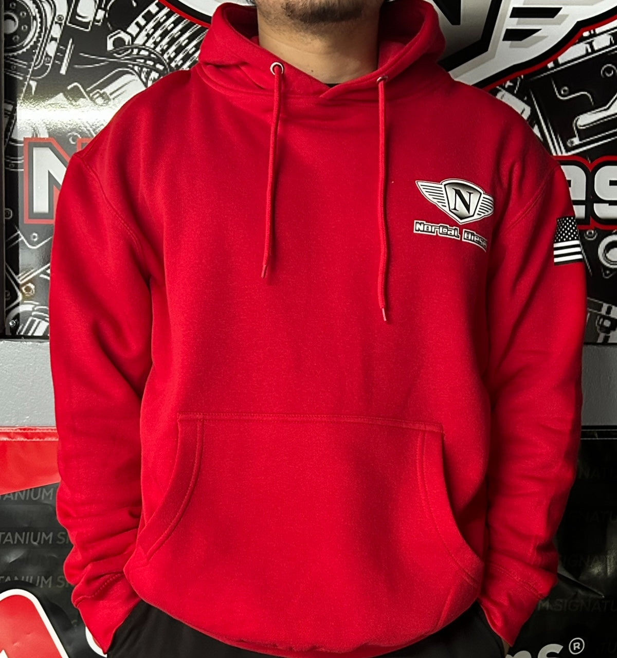 NORCAL DIESEL RED HOODIE