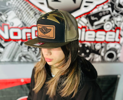 NORCAL DIESEL CAMO TRUCKER HAT