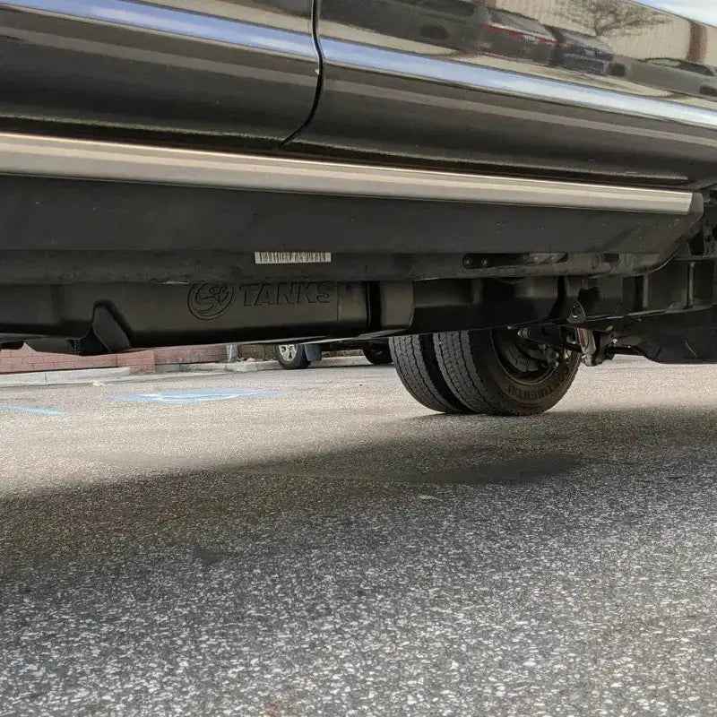 S&B 68-Gallon High-Capacity Fuel Tank for 2017–2026 Ford Powerstroke 6.7L | F-250 / F-350 / F-450 Crew Cab Long Bed